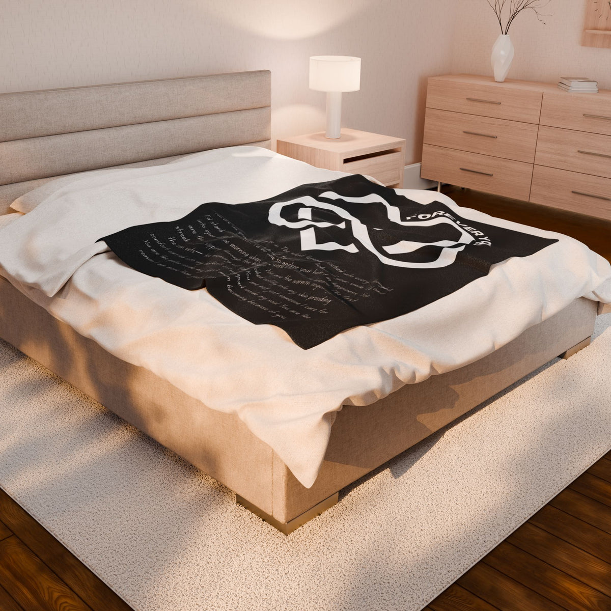 Forever Yours - Plush Blanket