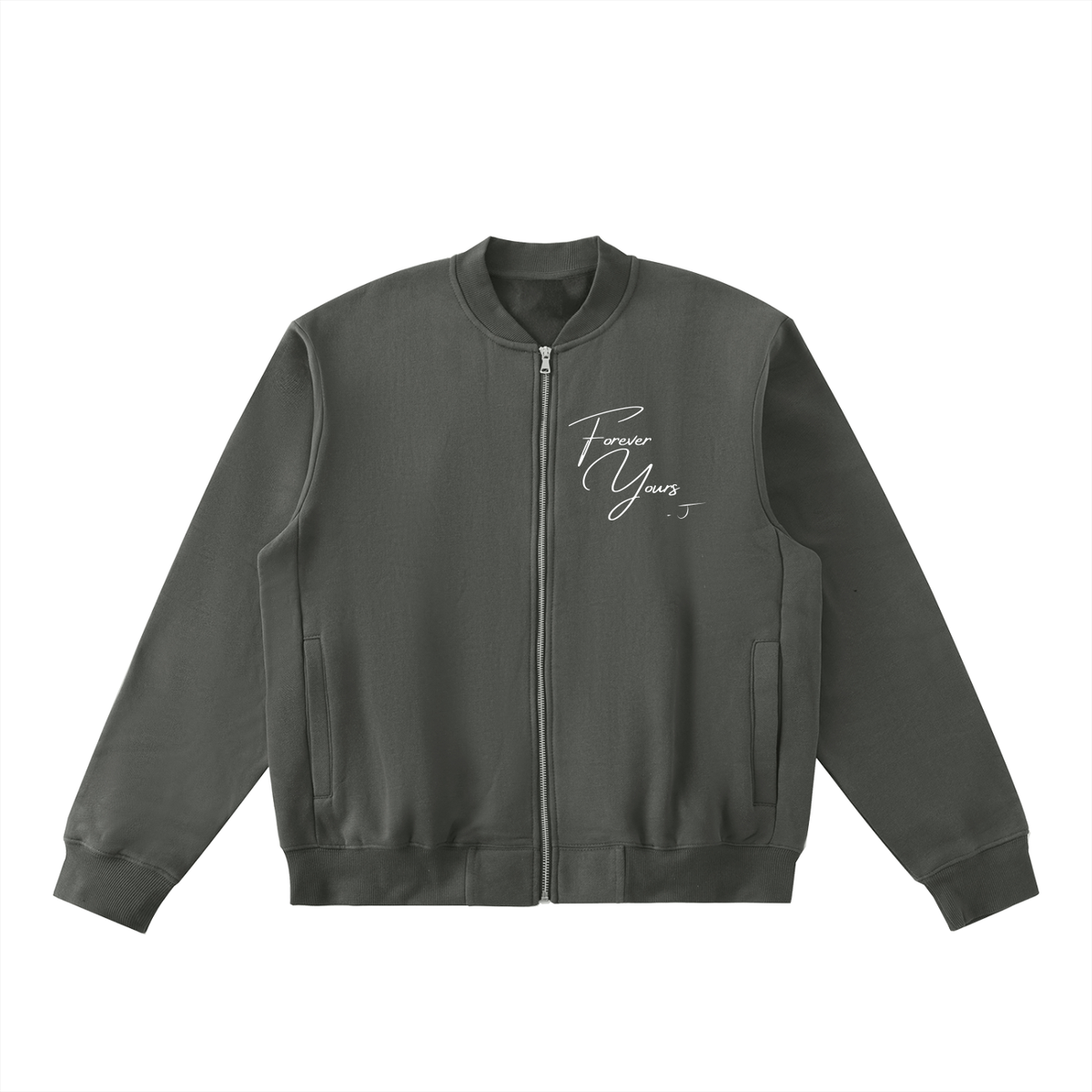 Forever Yours – Signature Fleece Varsity Jacket