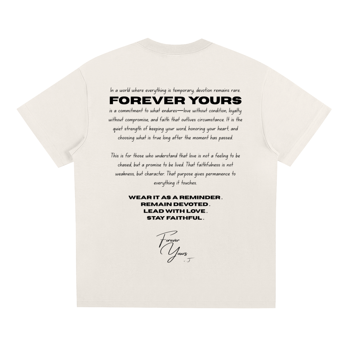 Forever Yours - Sorona Cooling Tee