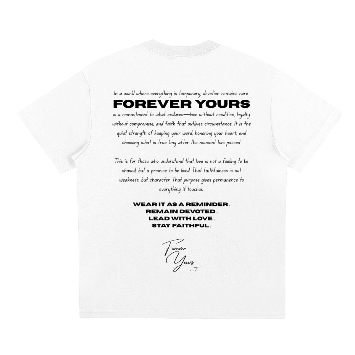 Forever Yours - Sorona Cooling Tee