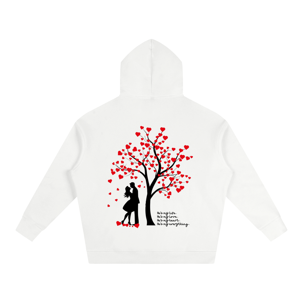 Forever Yours - Tree of Hearts Oversized Hoodie (For Her)