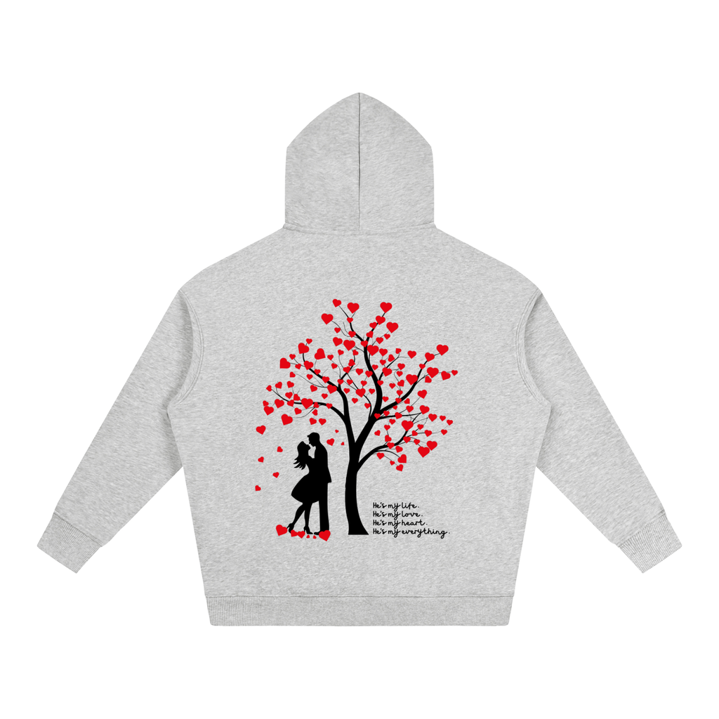 Forever Yours - Tree of Hearts Oversized Hoodie (For Her)