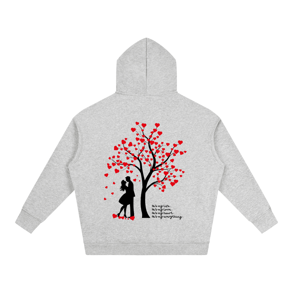 Forever Yours - Tree of Hearts Oversized Hoodie (For Her)