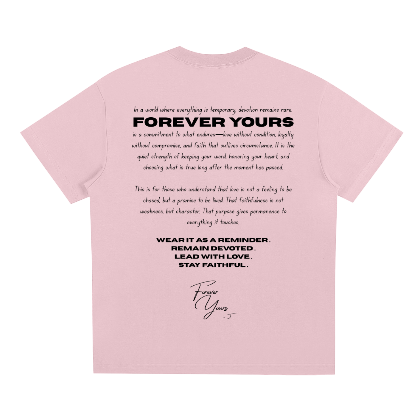 Forever Yours - Sorona Cooling Tee